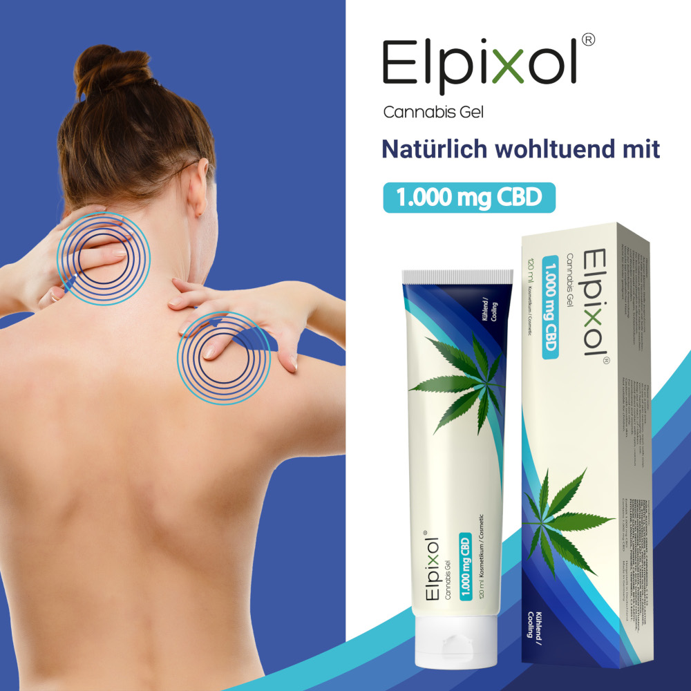 Elpixol Cannabis Gel 1.000mg CBD 120 ml Gel