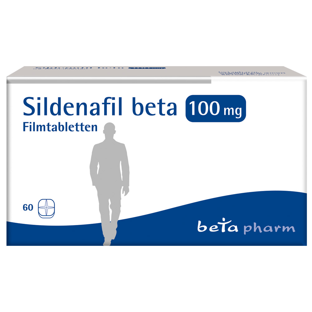 Sildenafil beta 100 mg 60 St Filmtabletten