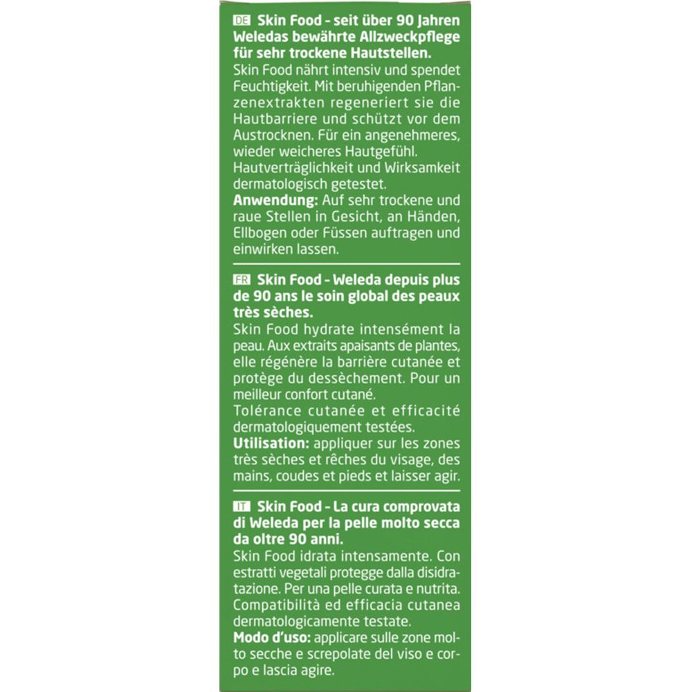 WELEDA Skin Food 30 ml Creme