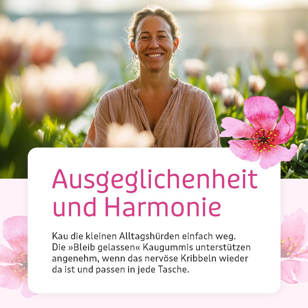 MURNAUERS Bachblüten Bleib gelassen Kaugummi 74 g Kaugummi