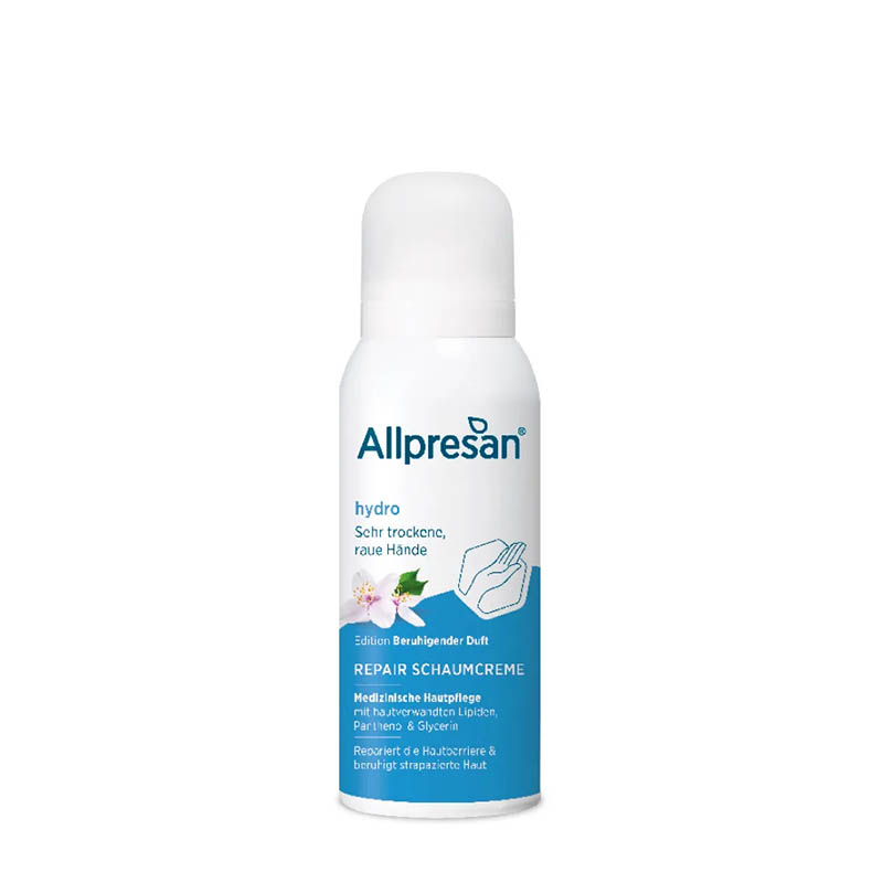 Allpresan derma med HAND INTENSIVPFLEGE REPAIR SCHAUM-CREME Mit Duft 100 ml Schaum