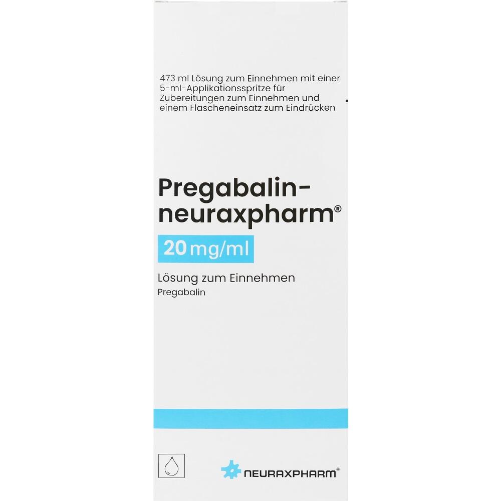 Pregabalin-neuraxpharm 20mg/ml 473 ml Lösung zum Einnehmen