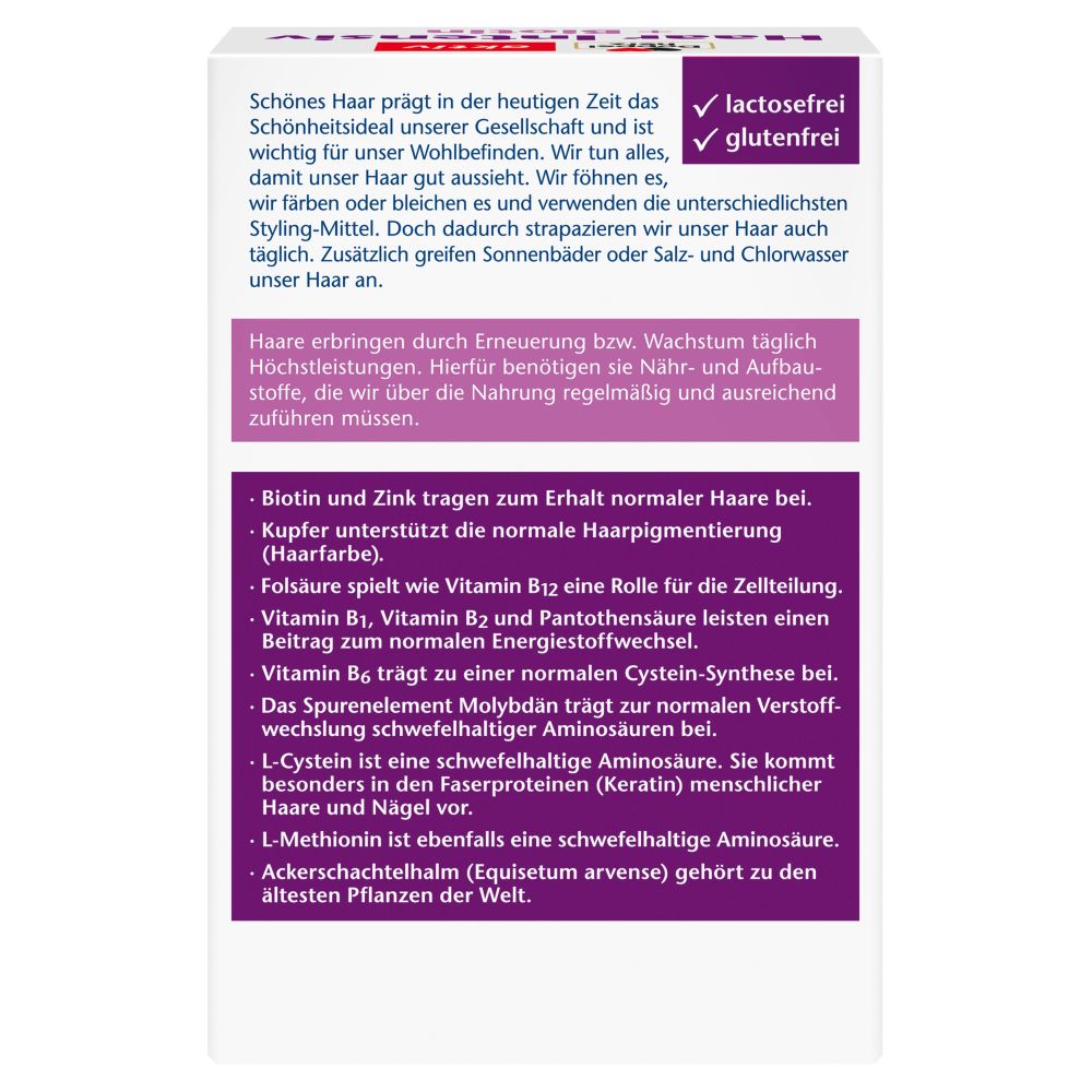 Doppelherz aktiv Haar Intensiv + Biotin  100 St Kapseln