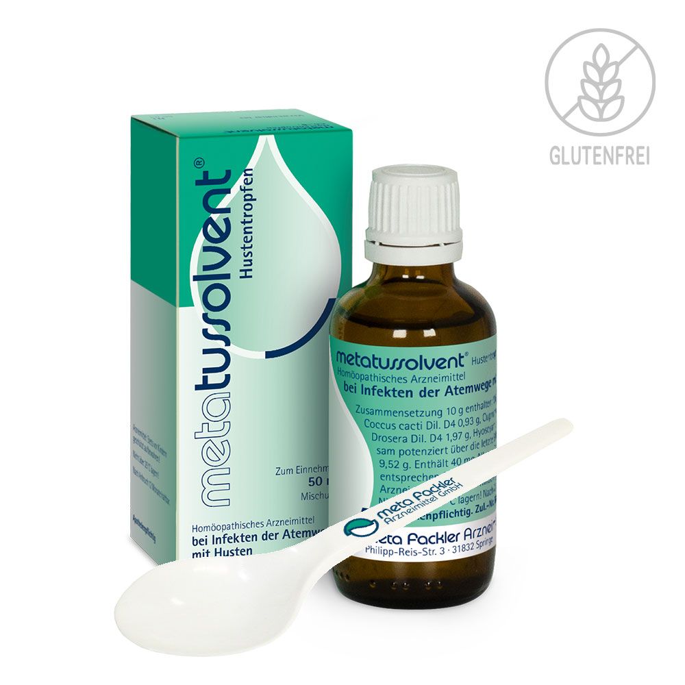 Metatussolvent Hustentropfen 50 ml Mischung