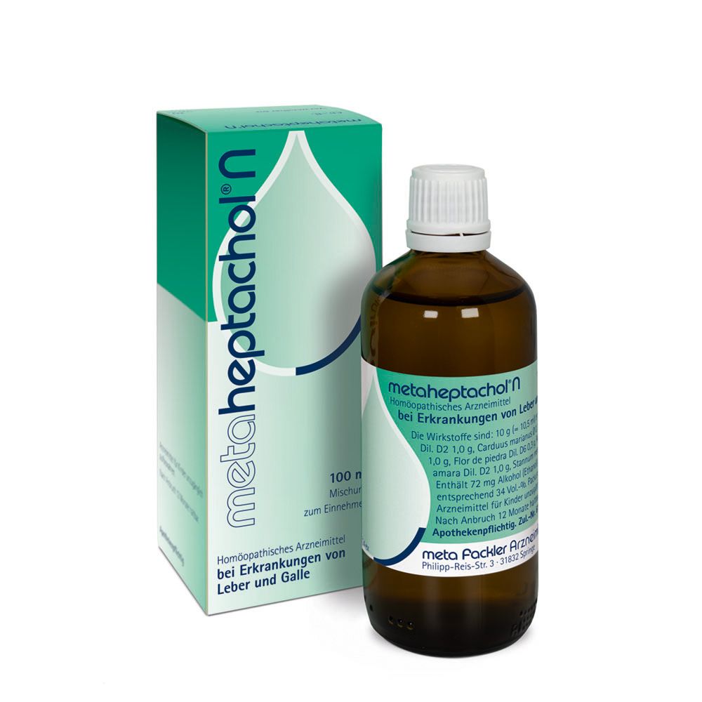 METAHEPTACHOL N Tropfen zum Einnehmen 100 ml Mischung