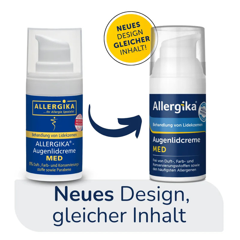 Allergika Augenlidcreme MED 15 ml Creme