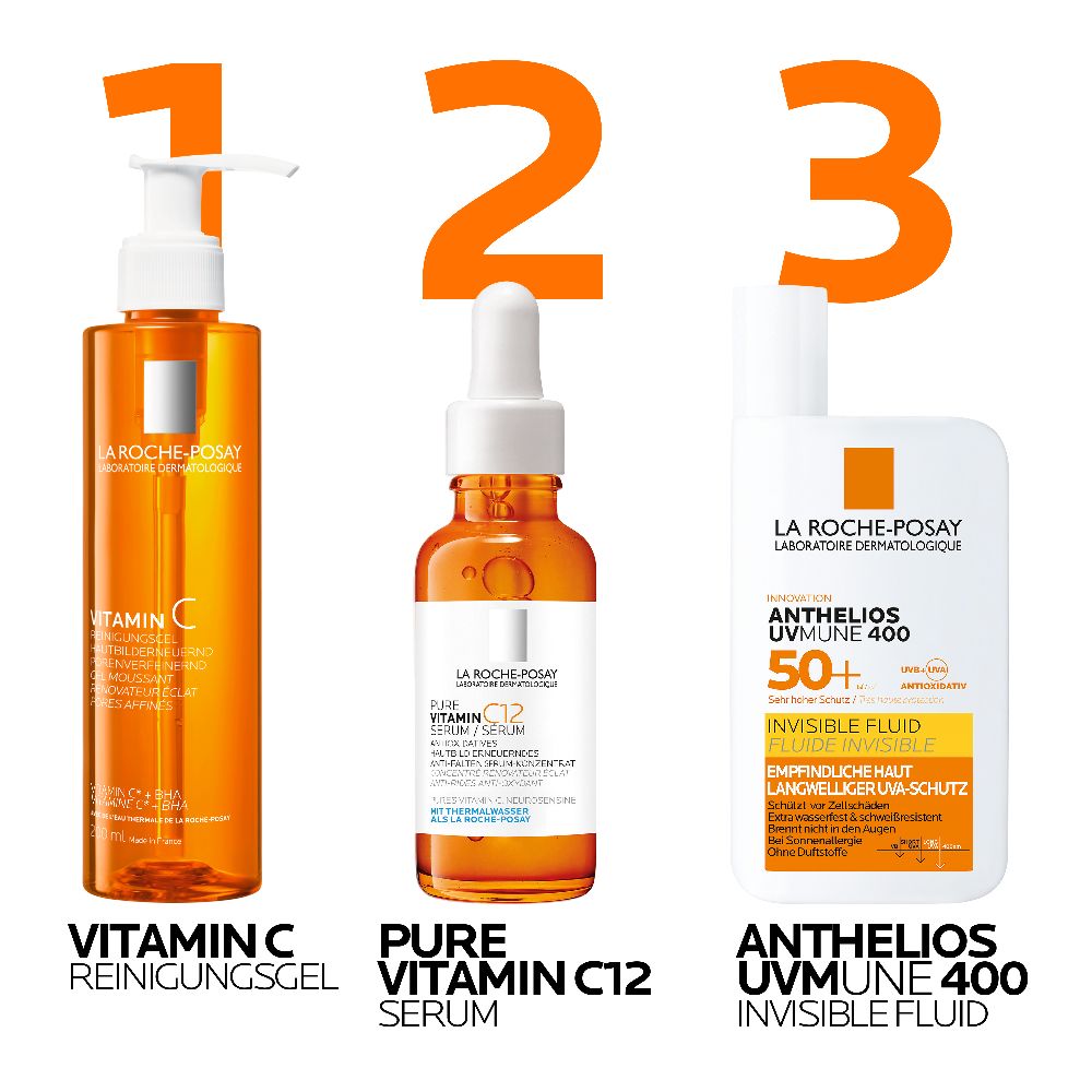 LA ROCHE-POSAY VITAMIN C REINIGUNGSGEL 200 ml Gel