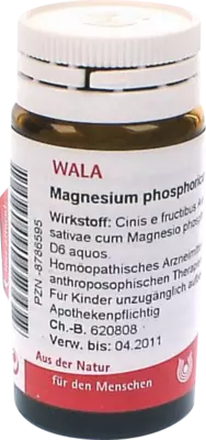 Magnesium phosphoricum cum cinere Avenae D 6 20 g Globuli