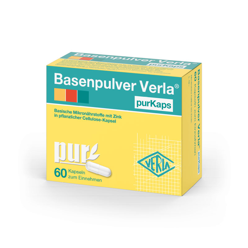 Basenpulver Verla purKaps 60 St Kapseln