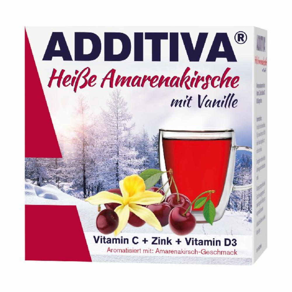 ADDITIVA Heiße Amarenakirsche mit Vanille 100 g Pulver