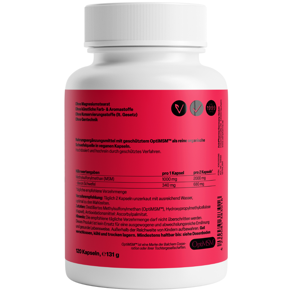 Zein PHARMA MSM 1000mg  120 St Kapseln