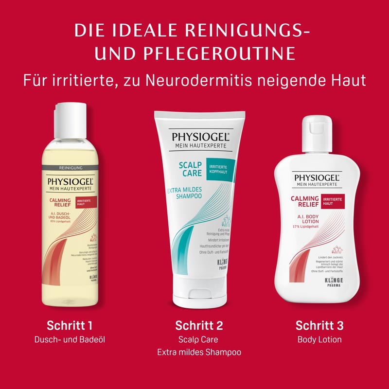 PHYSIOGEL CALMING RELIEF DUSCHÖL IRRITIERTE HAUT 400 ml Öl