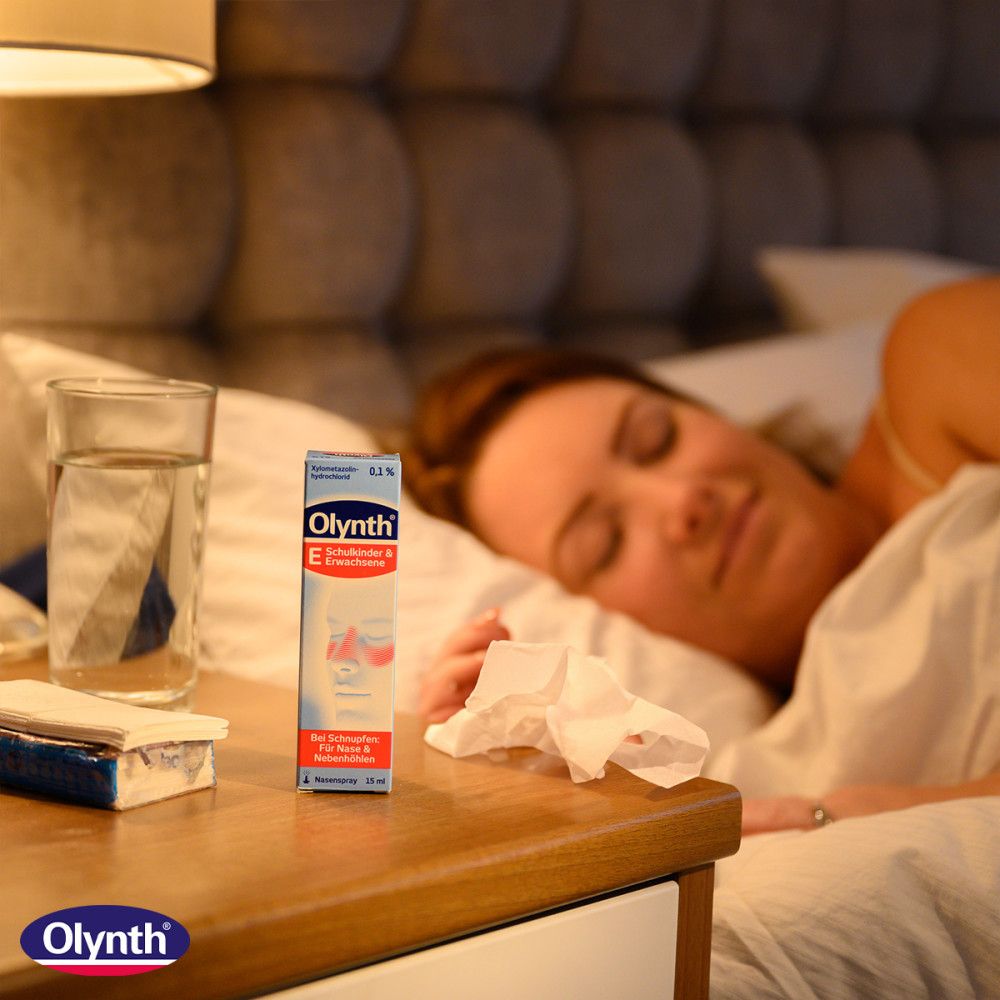 Olynth 0,1% Nasenspray für Kinder ab 6 Jahren und Erwachsene mit Schnupfen
