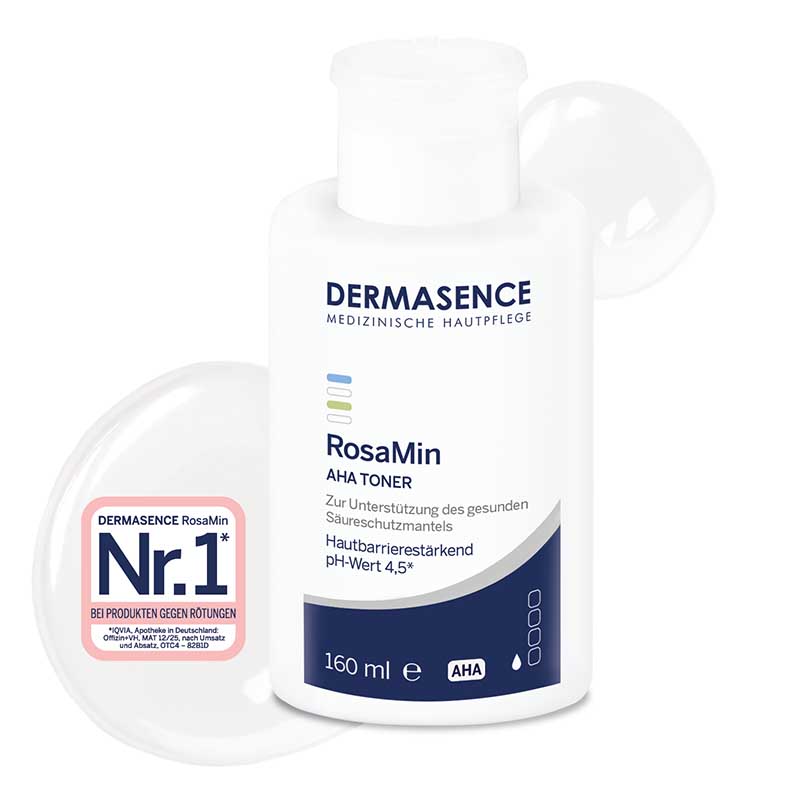 DERMASENCE RosaMin AHA TONER 160 ml Lösung