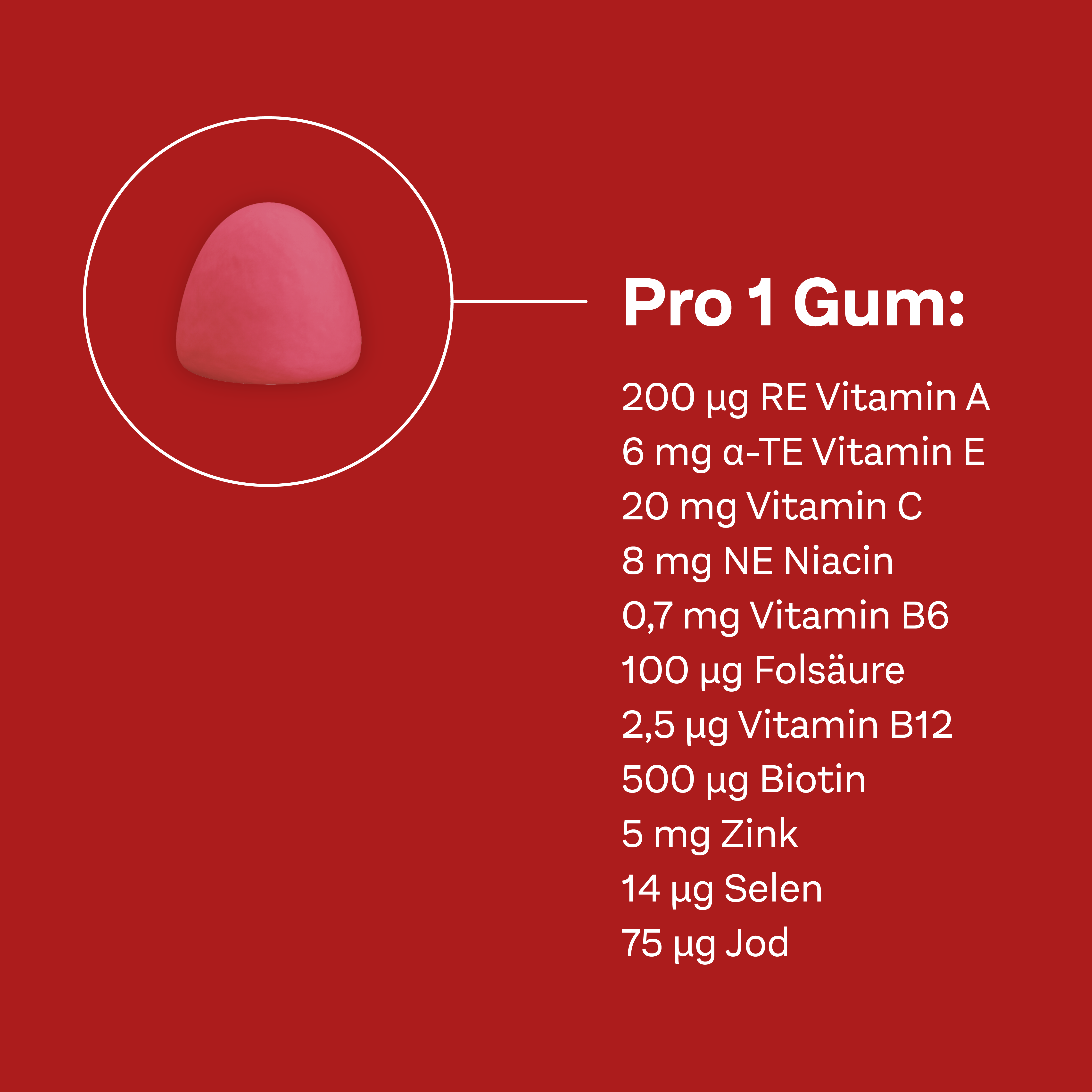 Doppelherz aktiv Haut + Haare + Nägel Gums Himbeergeschmack 60 St Kaudragees