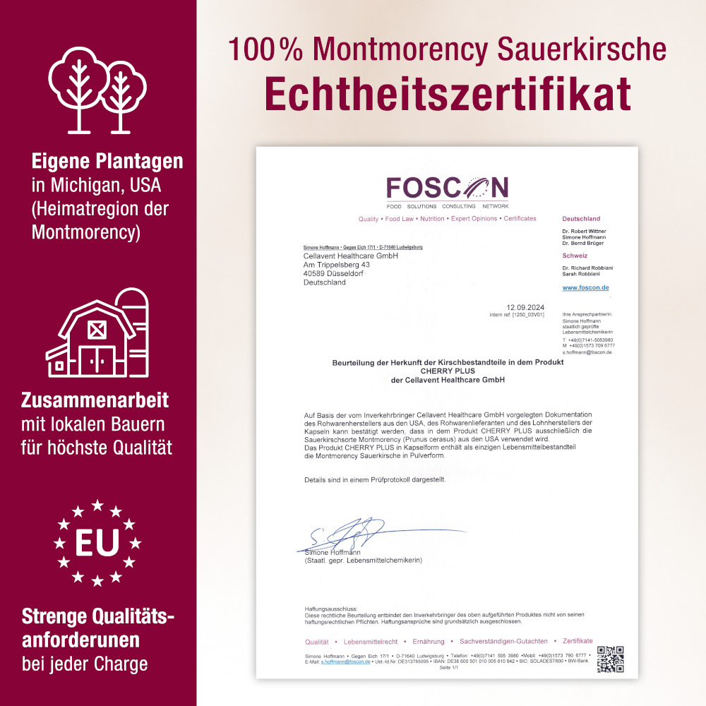 cherry plus DAS ORIGINAL 60 St Kapseln