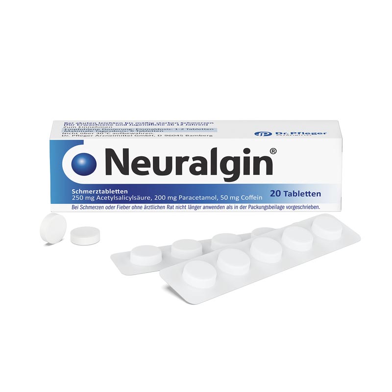 Neuralgin  250mg/200mg/50mg 20 St Tabletten
