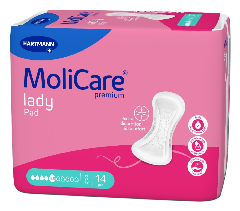 Molicare Premium Lady Pad 4,5 Tropfen 14 St