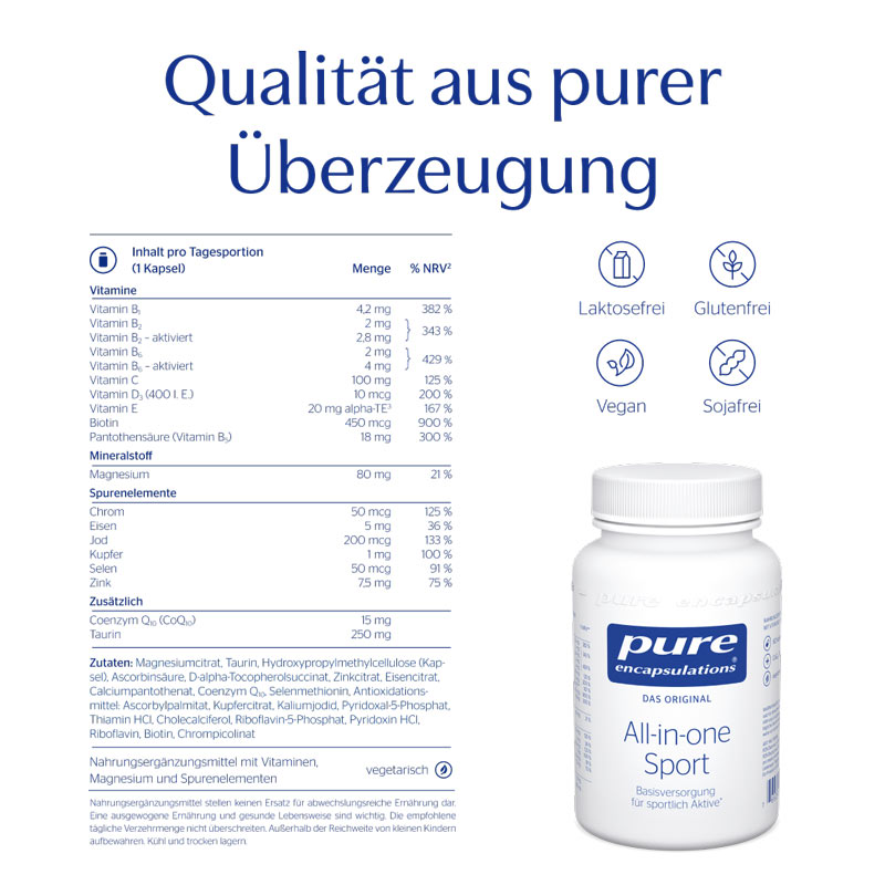 pure encapsulations All-in-one Sport 60 St Kapseln