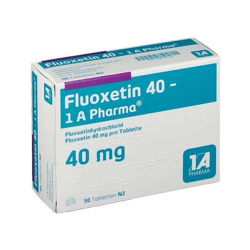 Fluoxetin 40-1 A Pharma 50 St Tabletten