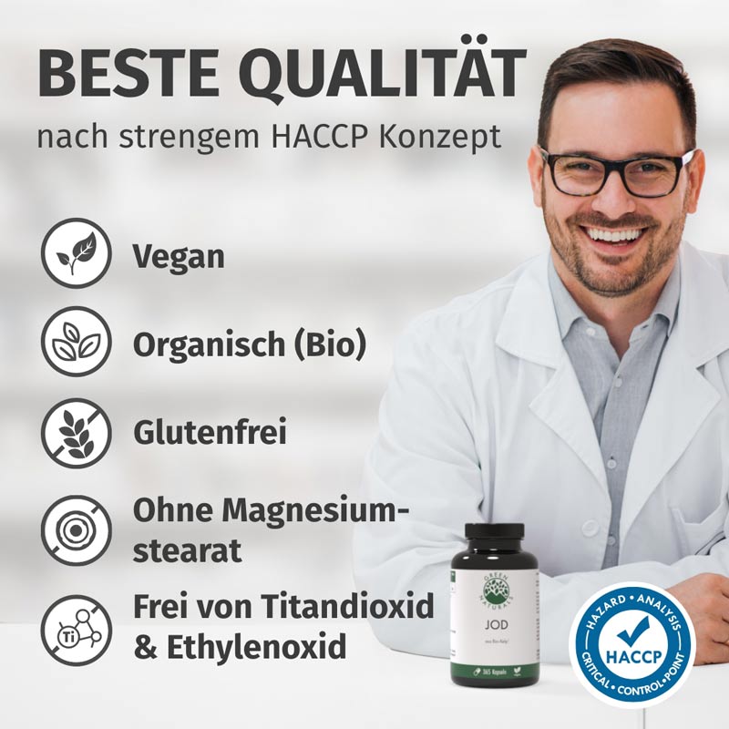GREEN NATURALS JOD  365 St Kapseln