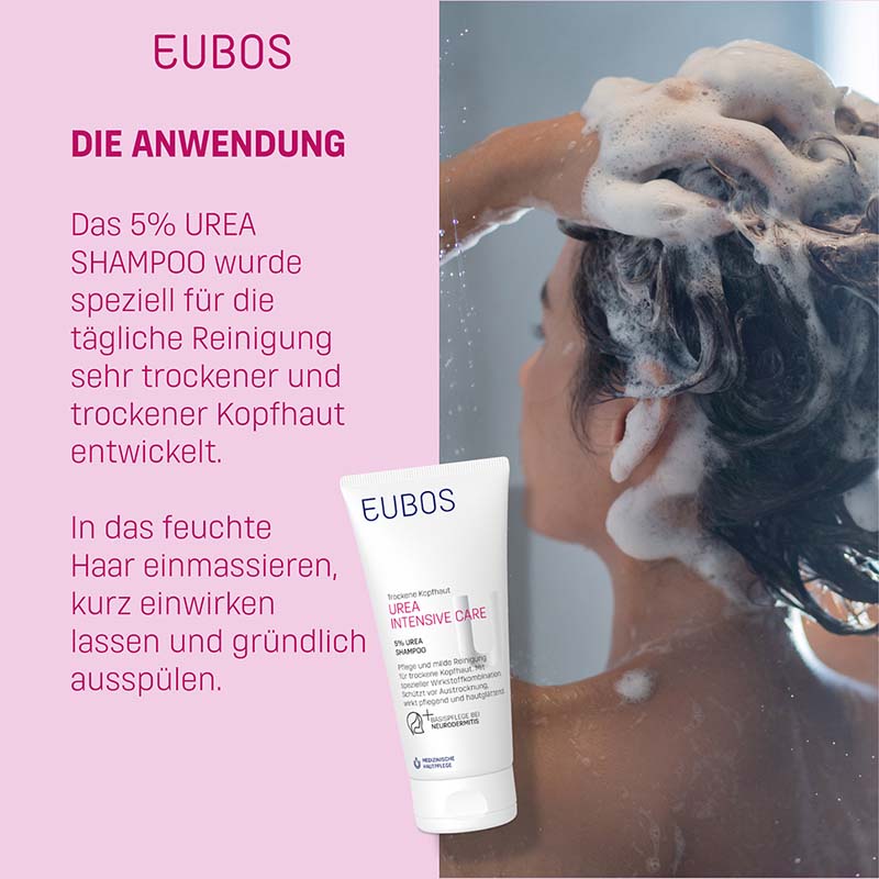 EUBOS TROCKENE Haut Urea 5% Shampoo 200 ml Shampoo