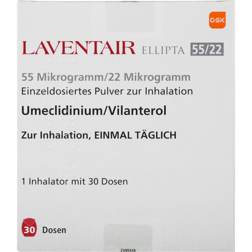 LAVENTAIR ELLIPTA 55/22 1 St Inhalationspulver