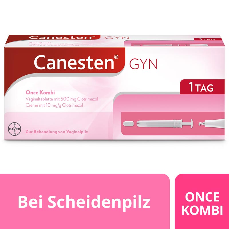 Canesten GYN Once Kombi zur Behandlung von Scheidenpilz 1 Packung Kombipackung
