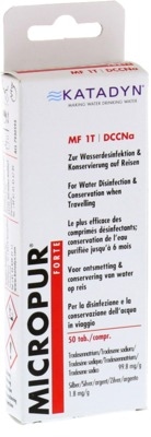 MICROPUR forte MF 1T  50 St Tabletten