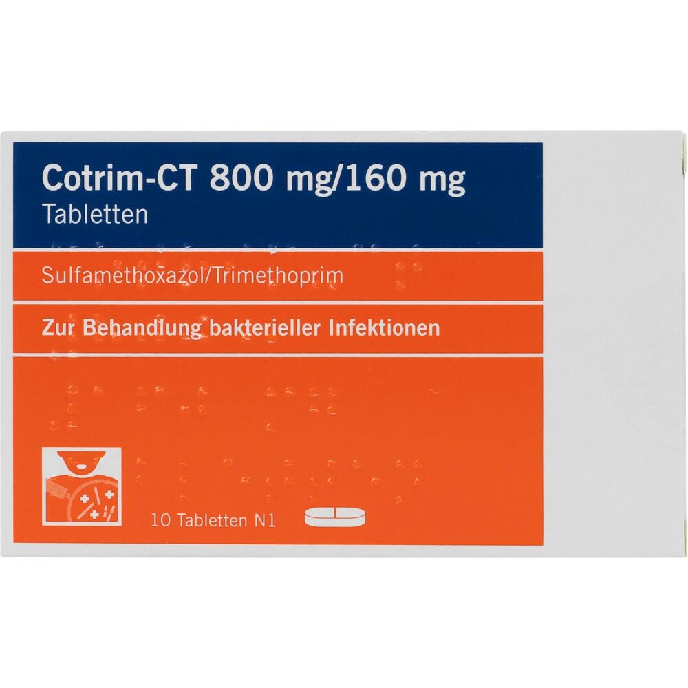 Cotrim-CT 800mg/160mg 10 St Tabletten