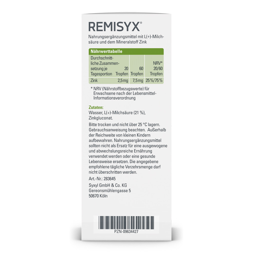 REMISYX MILIEU-BALANCE 100 ml Tropfen