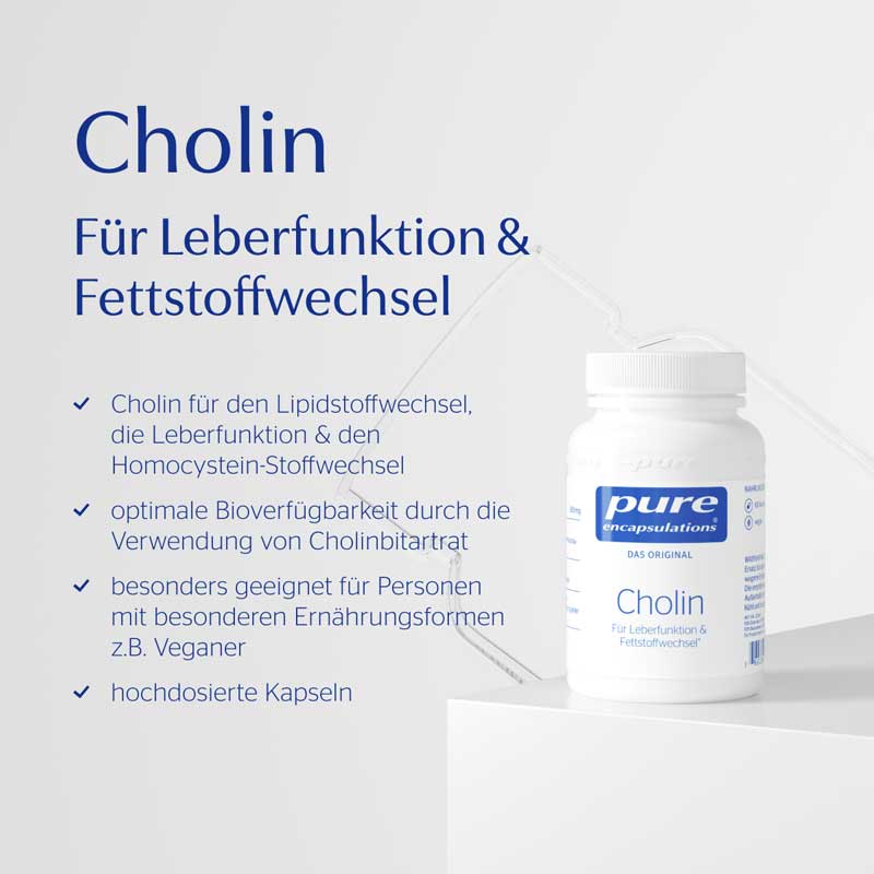 pure encapsulations Cholin 60 St Kapseln