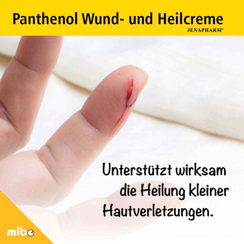 Panthenol Wund- und Heilcreme JENAPHARM 50mg/g 50 g Creme