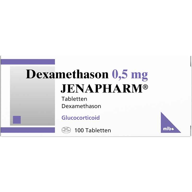 DEXAMETHASON 0,5 mg JENAPHARM Tabletten 100 St Tabletten