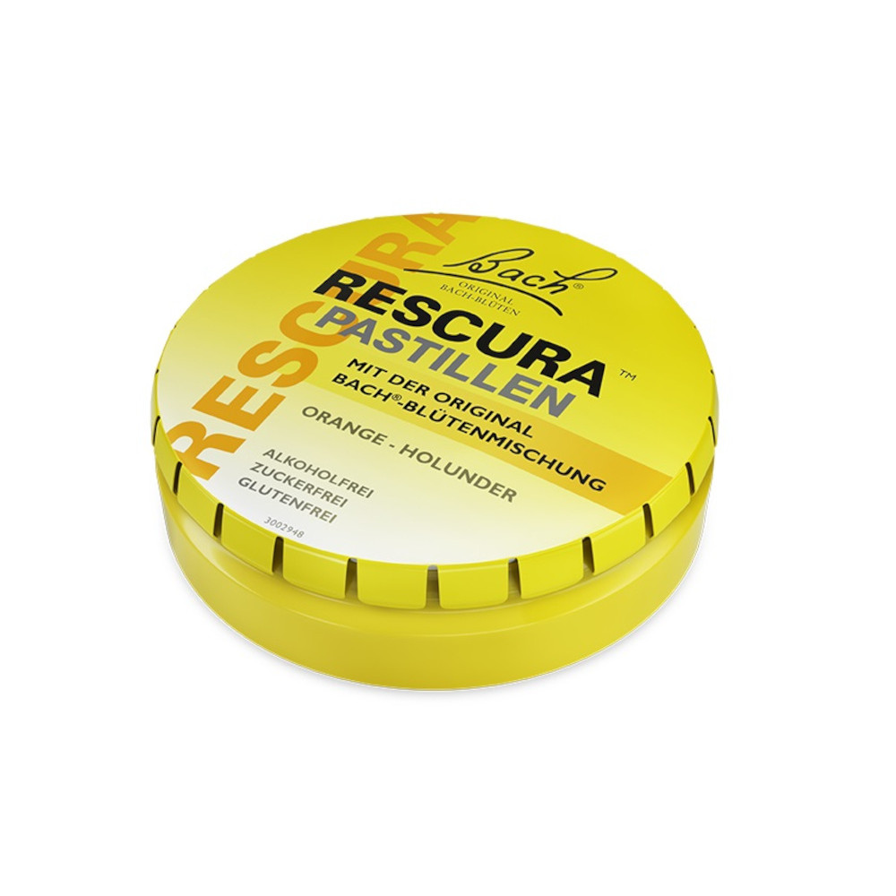 Bach RESCURA PASTILLEN, Orange-Holunder 50 g Pastillen