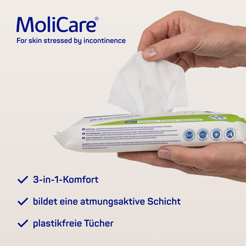 MOLICARE SKIN 3IN1 FEUCHTP 30 St Tücher