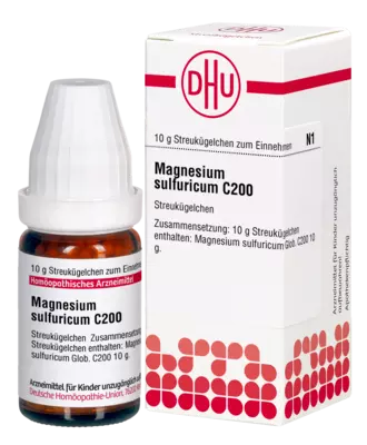 MAGNESIUM SULFURICUM C 200 Globuli 10 g Globuli
