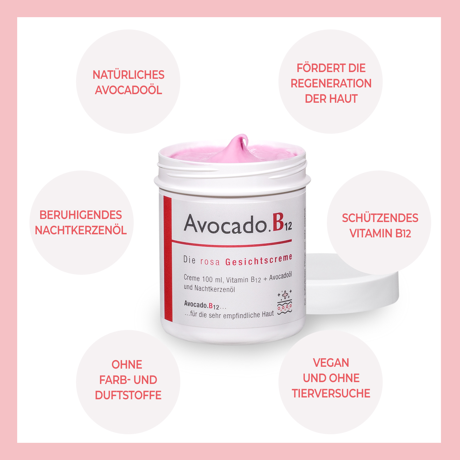 Avocado.B12 Gesichtscreme 100 ml Creme