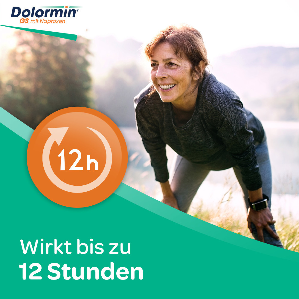 Dolormin GS mit Naproxen, Schmerztabletten bei Gelenkschmerzen,