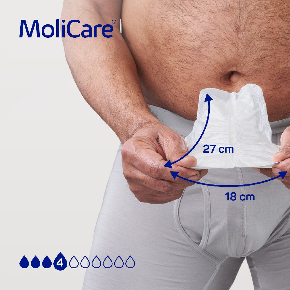MoliCare premium MEN Pad 4 Tropfen 14 St