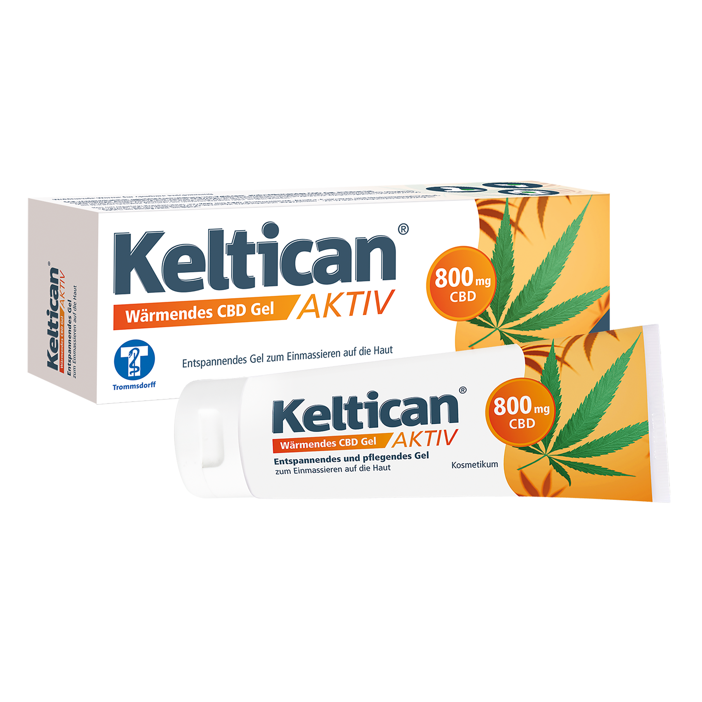 Keltican aktiv Wärmendes CBD Gel 120 ml Gel