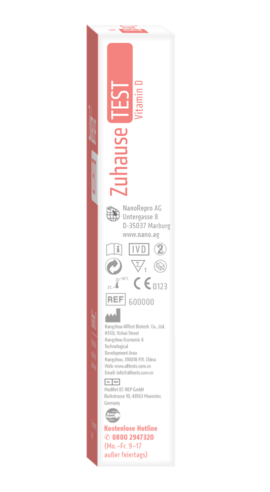 Zuhause TEST Vitamin D 1 St Test