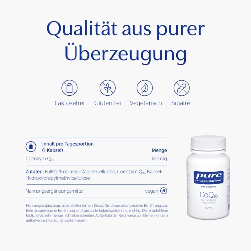 pure encapsulations CoQ10 120 mg 60 St Kapseln