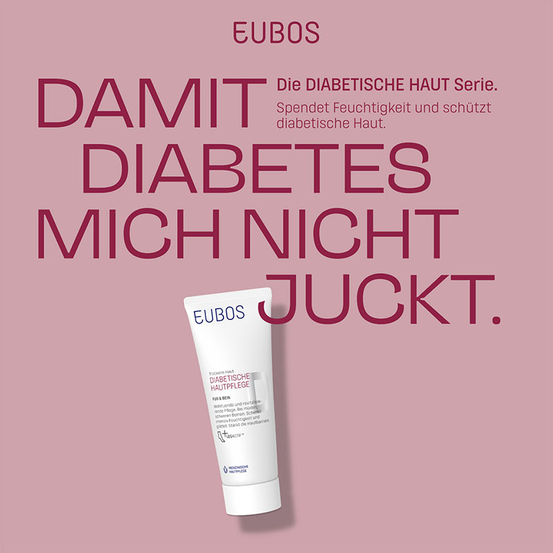 EUBOS DIABETISCHE HAUTPFLEGE FUß & BEIN 100 ml Creme