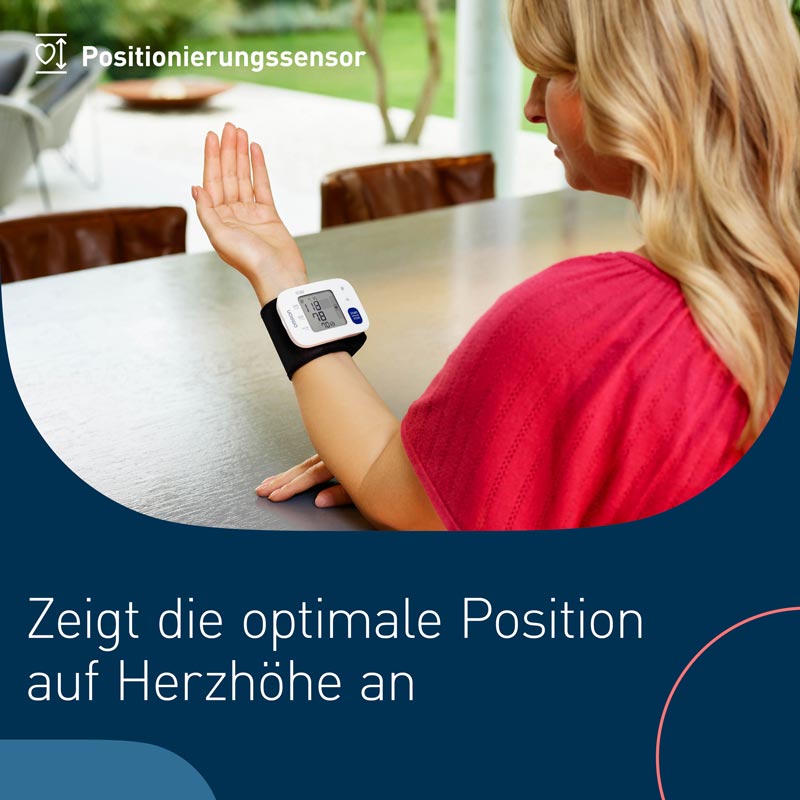 OMRON RS4 Automatisches Handgelenk-Blutdruckmessgerät 1 St