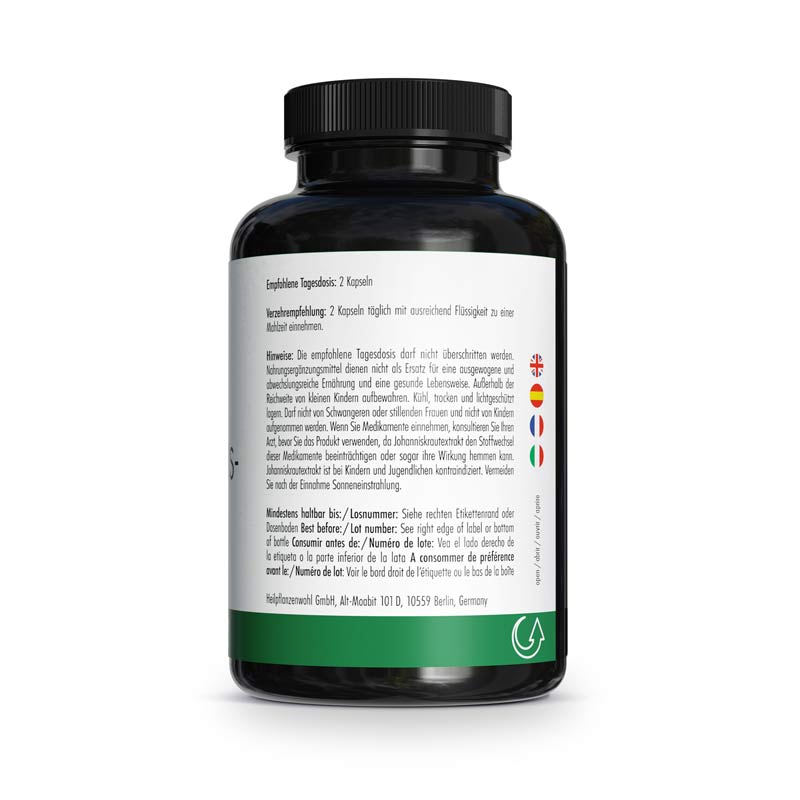 GREEN NATURALS JOHANNISKRAUT 180 St Kapseln