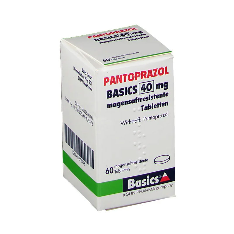 PANTOPRAZOL BASICS 40mg 60 St Tabletten magensaftresistent