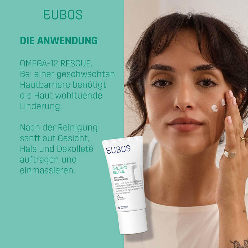 EUBOS Empfindliche, trockene Haut OMEGA - 12 RESCUE 50 ml Creme