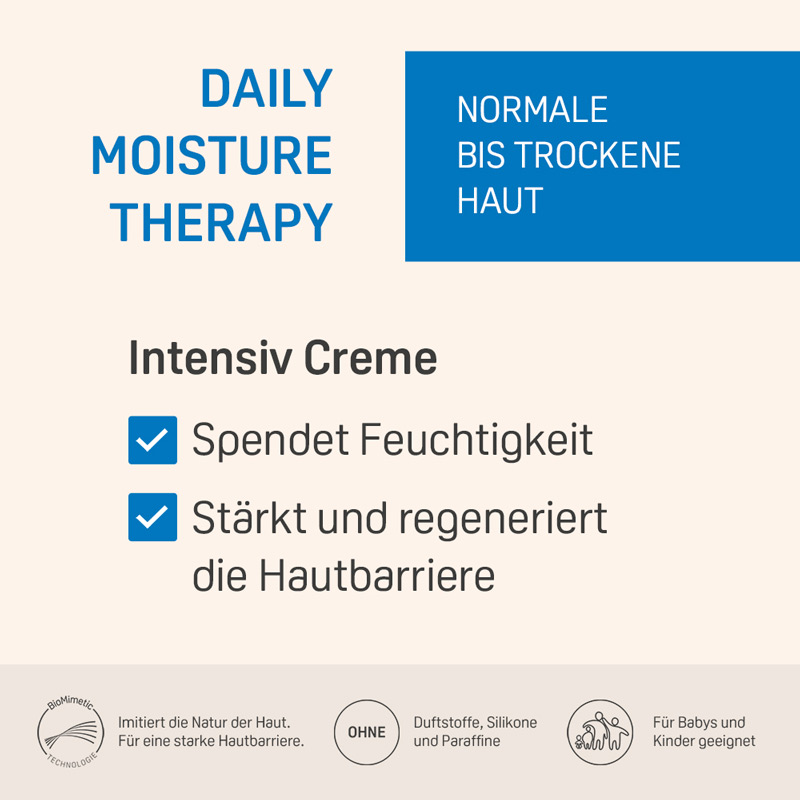PHYSIOGEL Daily Moisture Therapy Intensiv Creme normale bis trockene Haut  100 ml Creme