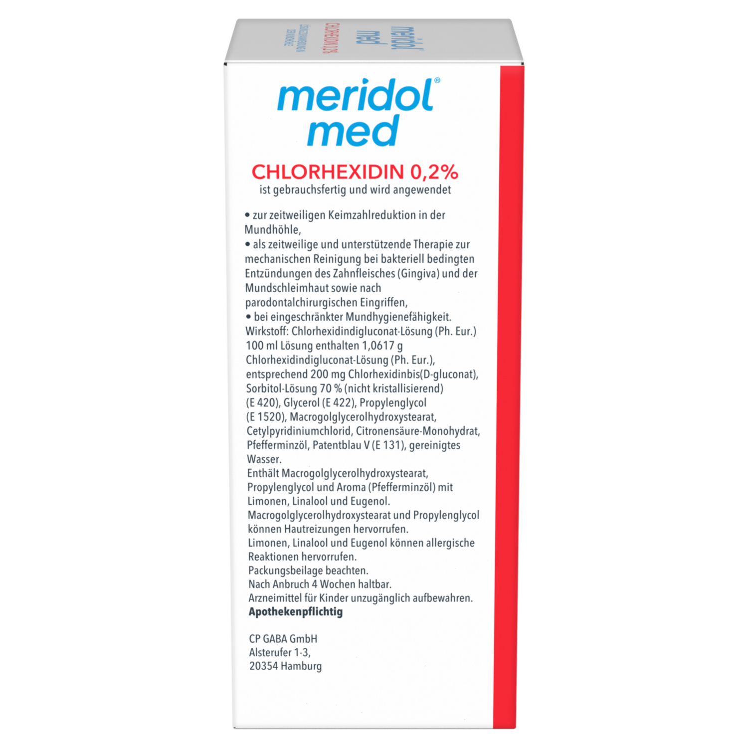 meridol med CHX 0,2% 300 ml Lösung